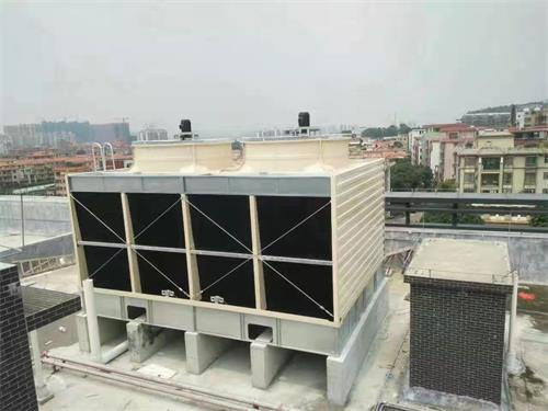 玻璃鋼冷卻塔的干燥低濕球溫度,玻璃鋼冷卻塔結構圖