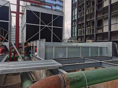 圓形逆流玻璃鋼冷卻塔工作原理和結(jié)構(gòu)圖,玻璃鋼逆流式冷卻塔